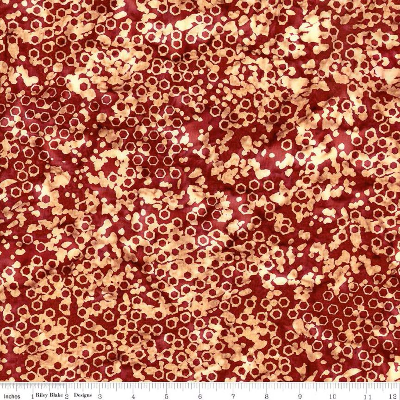 Fabric Riley Blake Brick Expressions Batiks Let's Play Ball! by the Quarter Yard BT23171-218
